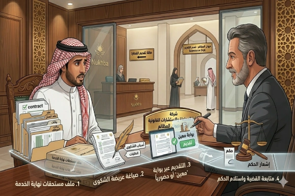 تقديم شكوى عدم استلام مستحقات نهاية الخدمة