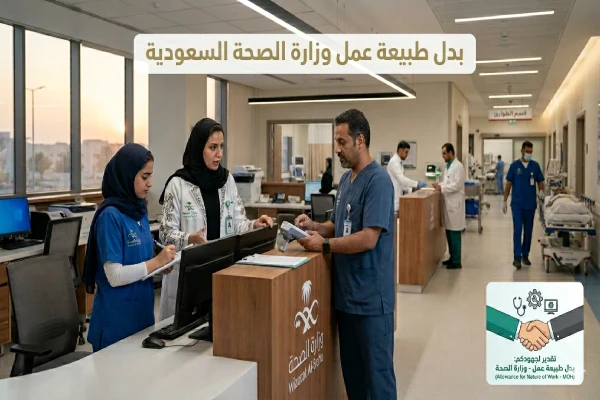 بدل طبيعة عمل وزارة الصحة السعودية