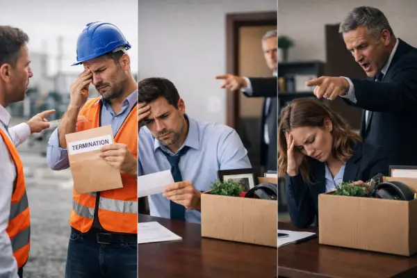 حالات الفصل التعسفي نظام العمل