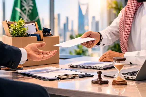 صيغة إخلاء طرف موظف قطاع خاص