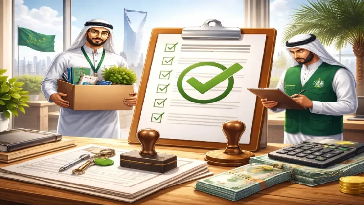 نموذج إخلاء طرف موظف قطاع خاص في السعودية