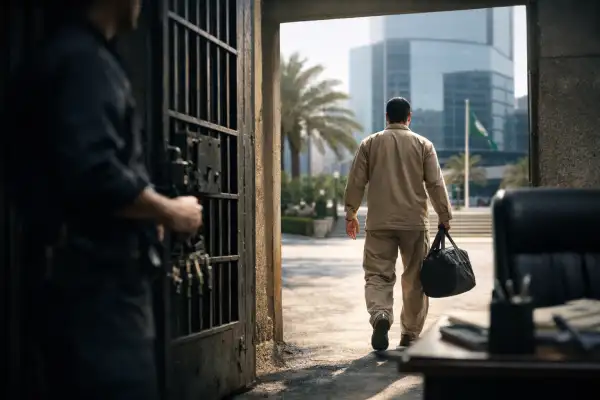 هل يعود الموظف لعمله بعد السجن؟