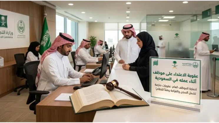 عقوبة الاعتداء على موظف أثناء عمله في السعودية 2026